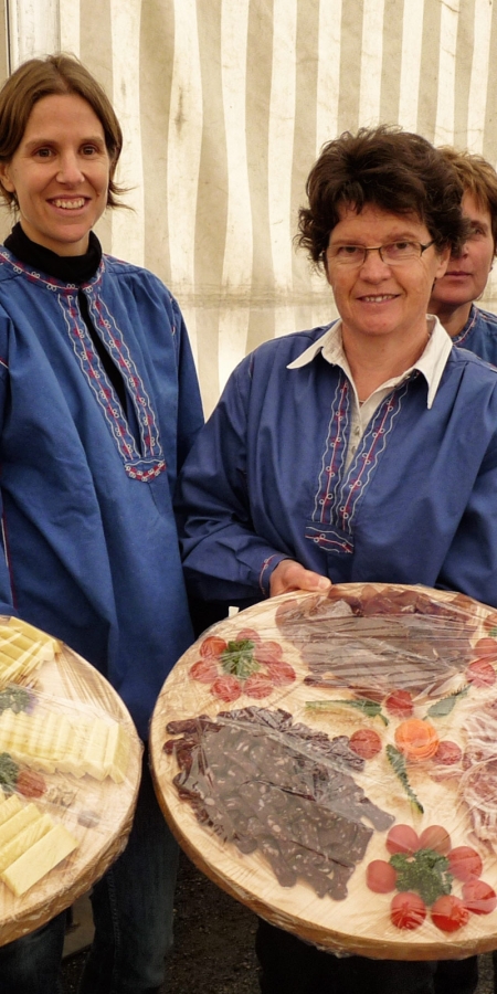 Herrlich hübsch angerichtete Platten für den Sponsorenapéro. (© BBV) Herrlich hübsch angerichtete Platten für den Sponsorenapéro.