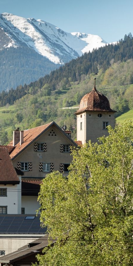 Ilanz. Die erste Stadt am Rhein (© Surselva Tourismus) Ilanz. Die erste Stadt am Rhein