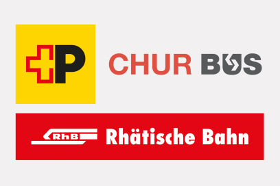 Teaser RhB Postauto Chur Bus Teaser RhB Postauto Chur Bus