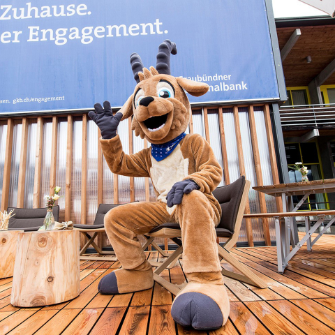 GKB-Maskottchen Cornell