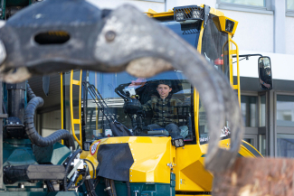 agrischa 2025 Forwarder-Kran graubündenHOLZ