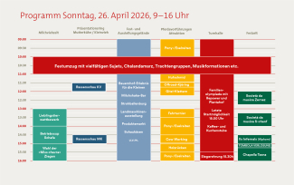 Programm Sonntag agrischa 2026 Zernez
