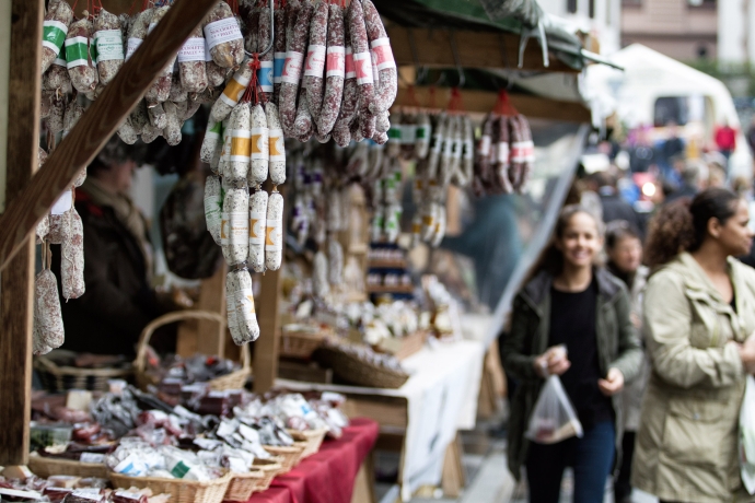 Produktemarkt (Foto: ©agrischa) Produktemarkt am der agrischa