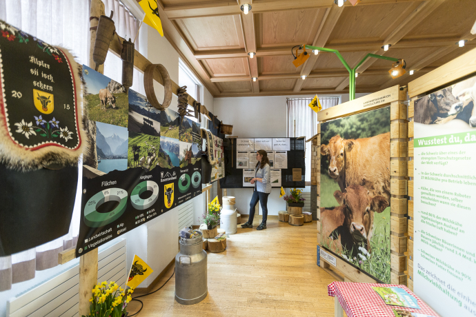 agrischa 2023 Stand Bauerverband Uri (© Thomas Hablützel) agrischa 2023 Stand Bauerverband Uri