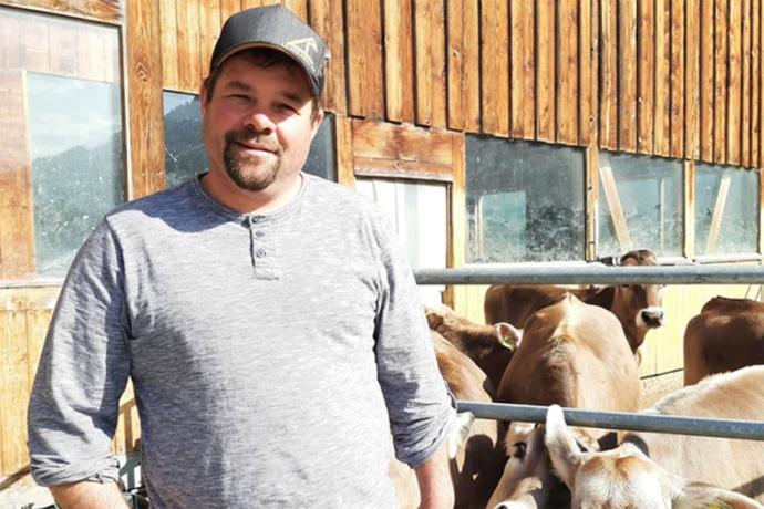 Hans Andrea Valär aus Jenaz.