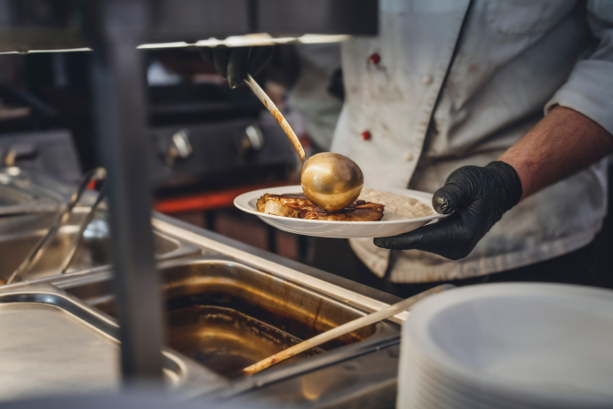 Ein Muss an jeder agrischa: währschafte Verpflegung (© Tina Gerber) Ein Muss an jeder agrischa: währschafte Verpflegung