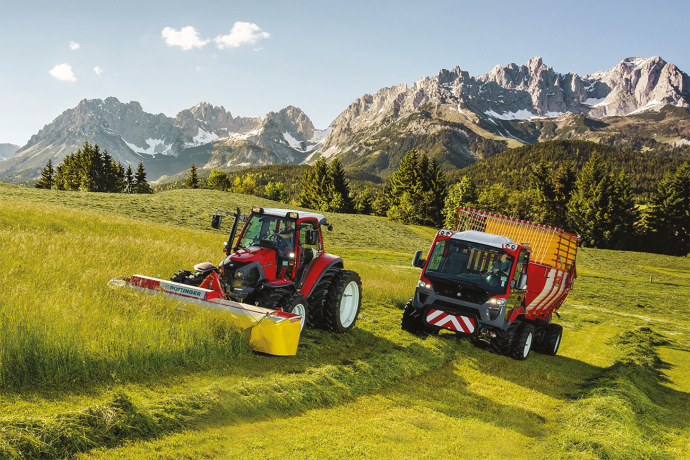 Aussteller J.P. Aebli Landmaschinen und Pistefahrzeuge