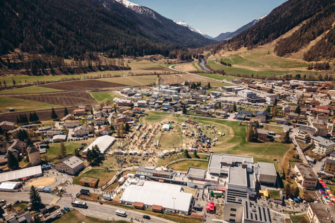 agrischa 2026 Festgelände aus der Vogelprspektive