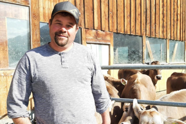 Hans Andrea Valär aus Jenaz.