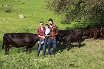 Dani und Bernadette Gujan aus Jenaz.